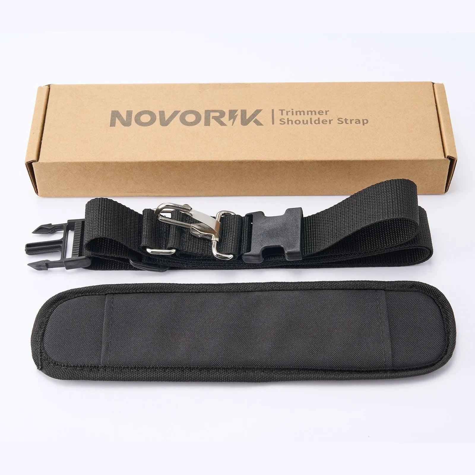 Black Adjustable Shoulder Strap - NovorikX