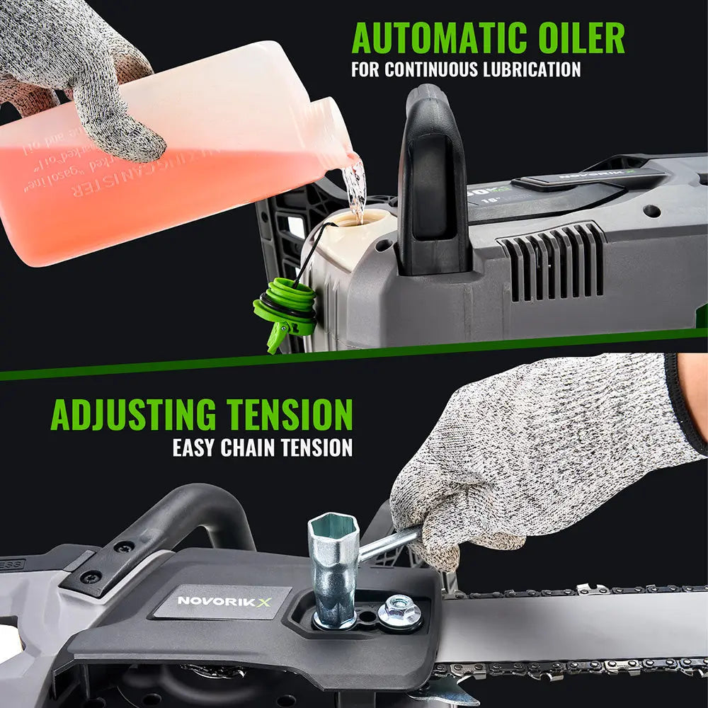 18/20-Inch 60V Electric Chainsaw - NovorikX
